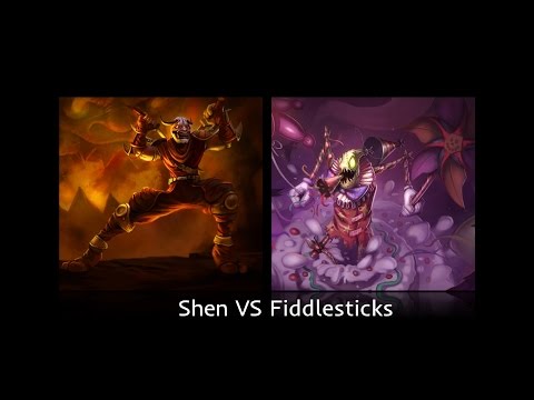 League of Legends - Shen vs Fiddlesticks - Full Gameplay