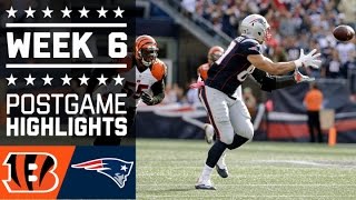 Bengals vs. Patriots (Week 6) | Game Highlights | NFL by NFL
