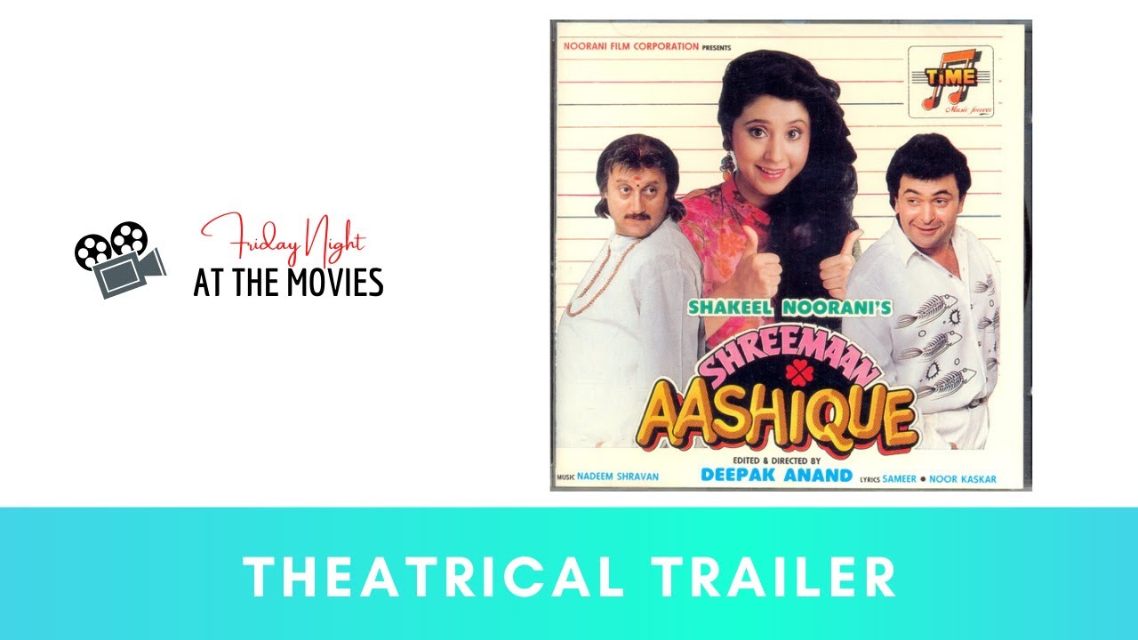 Miniature de la vidéo SUPER RARE Theatrical Trailer for Shreeman Aashique, starring Rishi Kapoor, Urmila and Anupam Kher du film Shreemaan Aashique