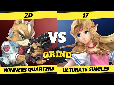 The Grind 163 Winners Quarters - ZD (Wolf, Fox) Vs. 17 (Zelda) Smash Ultimate - SSBU