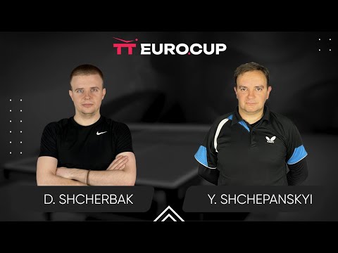 13:15 Denys Shcherbak  - Yurii Shchepanskyi 20.10.2024  TT Euro.Cup Ukraine ELITE. TABLE 3