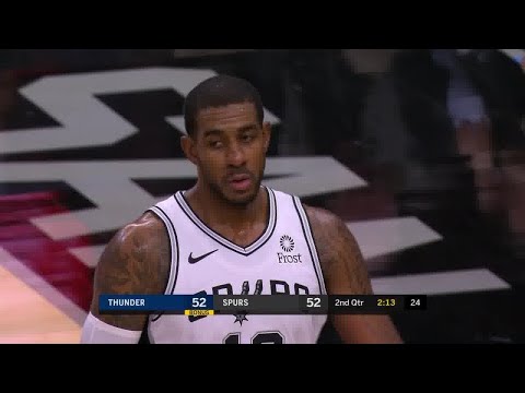 LaMarcus Aldridge Full Play vs Oklahoma City Thunder | 11/07/19 | Smart Highlights