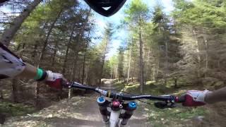 preview picture of video 'DH1 (Mega Mission) Rostrevor - Chestcam 2014'