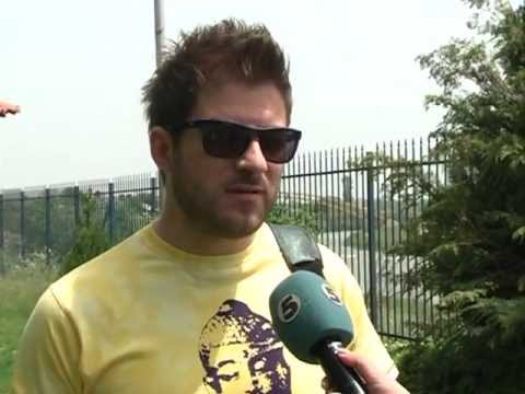 ТВ промоција на новиот спот „Зовем те мила" на Јоце Панов 20 05 2013