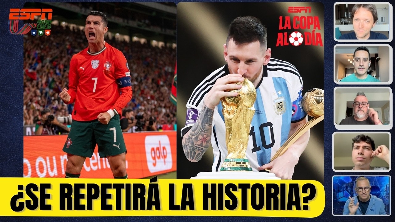 PORTUGAL Y CRISTIANO RONALDO se parecen a ARGENTINA DE MESSI EN 2022 ¿GANARÁN TODO? | La Copa Al Día
