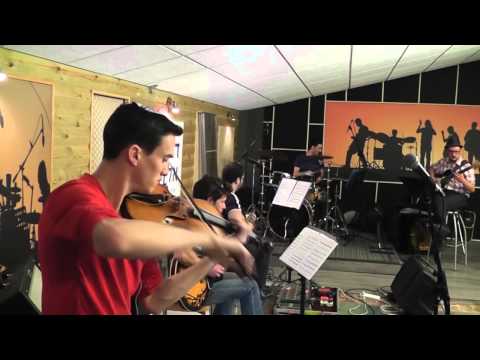 Israel Gatterer: repetitions avant le concert  au bataclan 2014