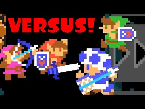 Super Mario Maker 2 Versus 4 Link Multiplayer