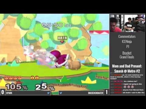Metro #2 - Choknater (Ice Climbers) Vs. Spark (Sheik) - Grand Finals