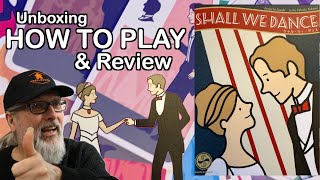 Download lagu How to Play Shall We Dance | A Saashi & Saashi Board Game | includes Stop Motion unboxing and Review mp3