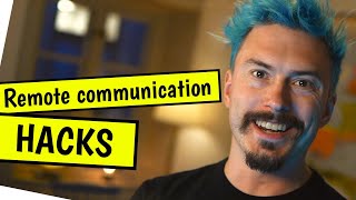 Clever tricks to improve video conference communication