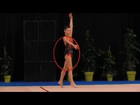 Aphrodite Cup 2016 -  Danaé Collard - Qualification Cerceau  - Ven11 Mars 2016