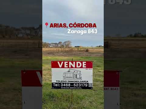 EN VENTA - Lote de 440 m2 | Arias, Córdoba
