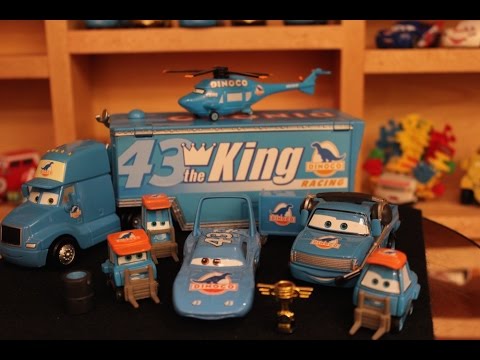Mattel Disney Cars Team Dinoco Die-casts Video