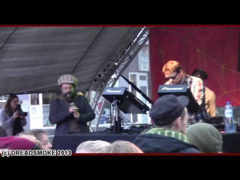 CRUCIAL ALPHONSO ft king flashman @ anthem festival pt14 '' fire warrior \ antwerpen 29-09-2013