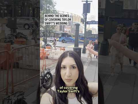Video Thumbnail: Behind the scenes of covering Taylor Swift's wedding