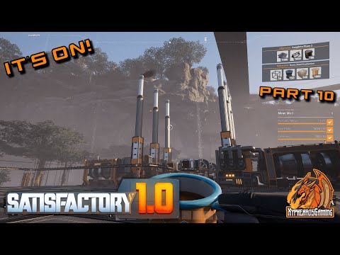 Activating Coal Power: Boosting Our Factory's Efficiency | Satisfactory Ep10