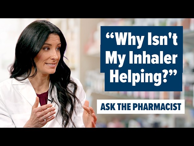 Thumbnail for video titled: Breathe Easier: How To Use Your Asthma Inhaler Correctly