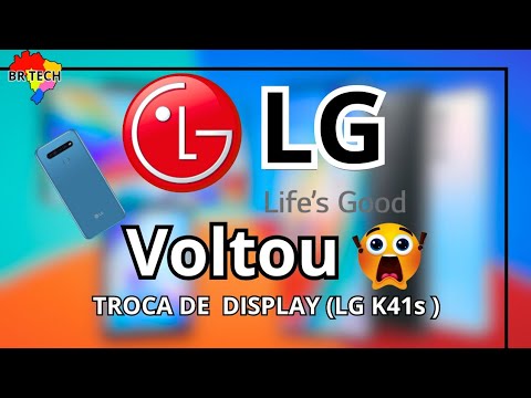 LG voltou 😱 troca de display LG K41s