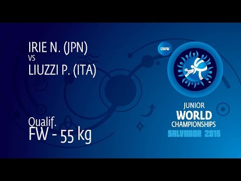 Qual. FW - 55 kg: N. IRIE (JPN) df. P. LIUZZI (ITA), 3-1