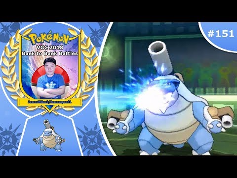 "A Close Battle Blast" Pokémon Ultra Sun & Moon VGC 2018 Baek to Baek Battles - Episode 151