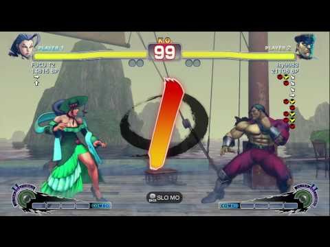 藍弟 lsy9983 [Bison] vs FUCU T2 [Rose] SSF4 Japanese Online Ranked Matches - TRUE-HD