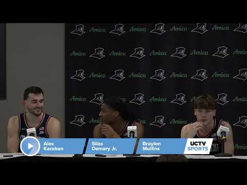 UConn Men's Basketball Press Conference: Players, Providence 1/7