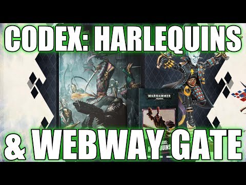 Harlequins Codex 8th Edition & Webway Gate