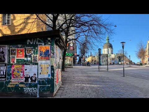 Stockholm Walks: Odengatan - Rörstrandsgatan (for virtual travel, relaxing or treadmill)