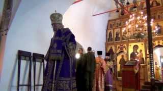 preview picture of video 'Архиепископ Евлогий в Лукиановой пустыни.8.03.13'