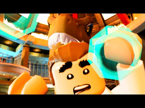 Lego Jurassic World Park Visitor Center All Minikit's & Amber brick, 100% Guide Jurassic Park