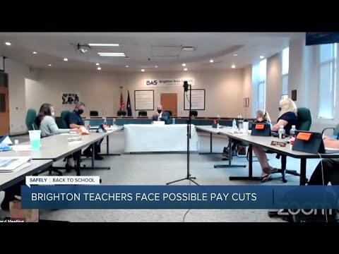 Teachers concerned about possible pay cuts in Brighton Area Schools