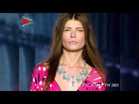ROBERTO CAVALLI Fall Winter 2003 Milan 4K - Canale Moda
