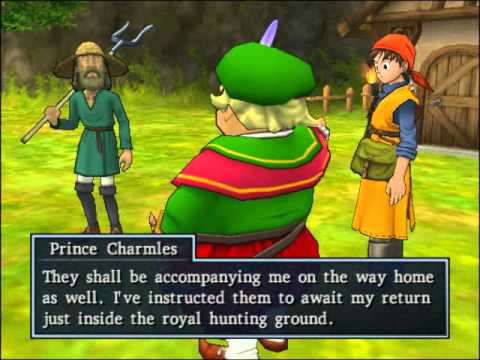 88 Dragon Quest 8 Cut-scene - Approaching the Royal Hunting Grounds