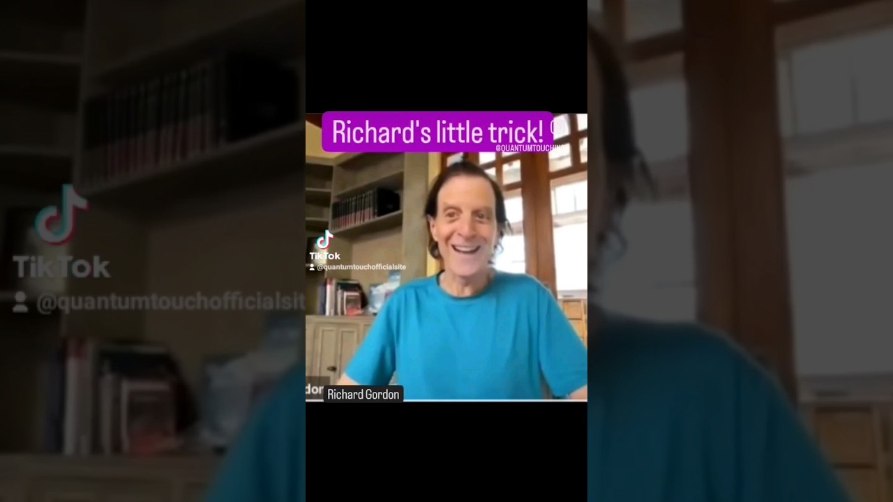 Energy Healing In One Second? A Little Trick | Richard Gordon and #QuantumTouch  #EnergyHealing