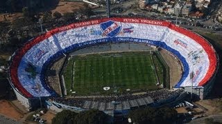 La bandera mas grande del mundo - Nacional vs Atl. Madrid HD