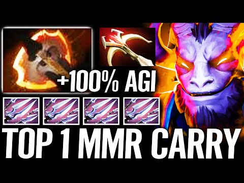 🔥 NEW TOP 1 MMR Forgotten Carry RIKI — Fury + Daedalus + Aghanim +100% AGILITY Spam Dota 2 Pro
