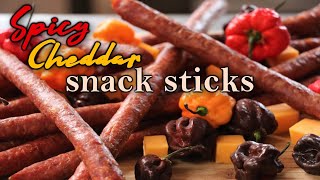 How to make Spicy Cheddar Snack Sticks