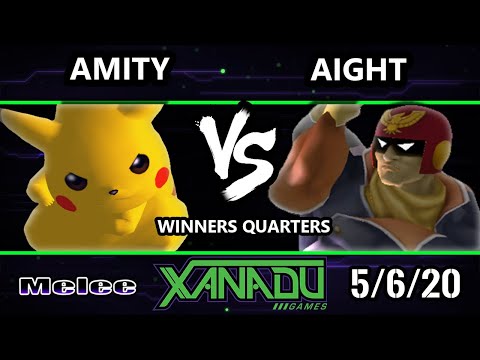 S@X 352 Onine Winners Quarters - Amity (Pikachu) Vs. ight (Captain Falcon) Smash Melee - SSBM