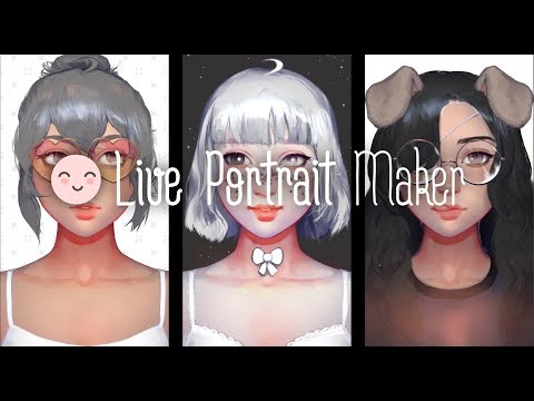 Live Portrait Maker: Girls Video
