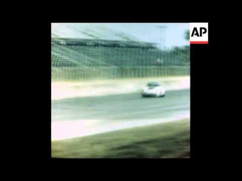 SYND 8 2 77 DAYTONA 24 HOUR MOTOR RACE AND COMPETITOR PAUL NEWMAN