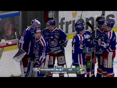 Highlights: IK Oskarshamn - AIK | Be-Ge Hockeycenter