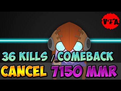 Dota 2 - canceL 7150 MMR Plays Tinker vol #6 - Ranked Match