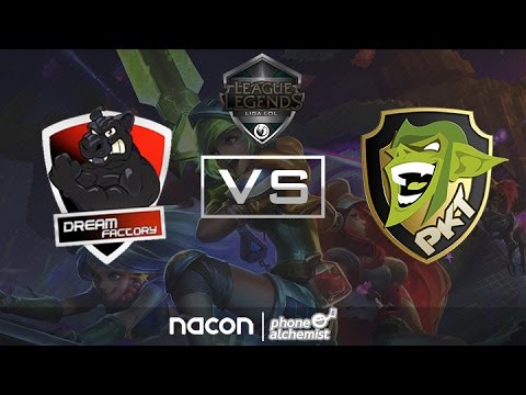 PKT vs Dream Factory- #LigaLoL - Mapa 2 - Jornada 4 - T1