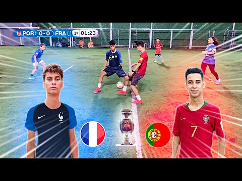 EUROCUP 2020 FINAL PORTUGAL vs FRANCE GAME 3 vs 3 SOCCER CHALLENGES ‹Rikinho›