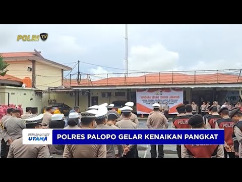 POLRES PALOPO GELAR KENAIKAN PANGKAT