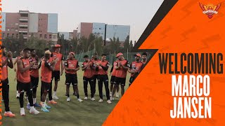 Marco Jansen's welcome | SRH | IPL 2022