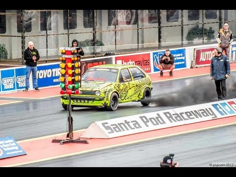 Polo AM - 9,63s - SantaPod Raceway - Europe Fastest Drag Diesel