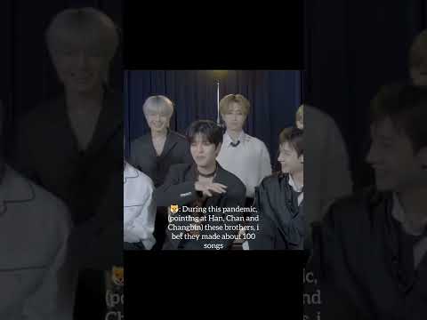 Seungmin Revealing How Many Songs 3racha Made 👀 #straykids #3racha #seungmin