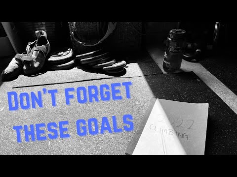 The most IMPORTANT goals for your climbing