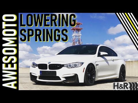 Vlog 10 - BMW M4 gets H&R Lowering Springs!